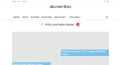 Desktop Screenshot of discovermilitary.com